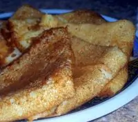 Блины на кефире по королевски