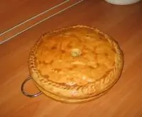 Курник с картофелем и курицей