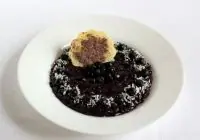 Чернично-кокосовое ризотто