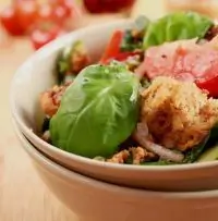 Панцанелла с базиликом