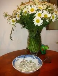 Салат со скумбрией горячего копчения