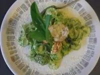 Паста с соусом песто по итальянски