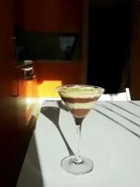 Пудинг шоколадно-ванильный