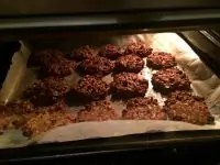 Низкокалорийное печенье из мюсли