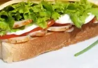 Сэндвич с курицей в аэрогриле