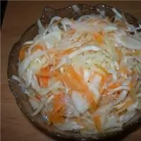 Капуста, маринованная с морковью