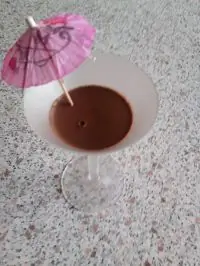 Шоколадный мусс с желатином