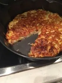 Пирог с кабачком и сыром