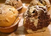 Кекс мраморный