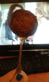 Шоколадный кекс в микроволновке