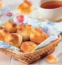 Пирожки с ветчиной и грибами