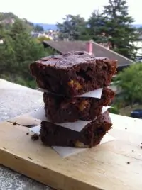 Брауни с миндалем