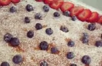 Яблочный пирог с миндалем и апельсиновой цедрой