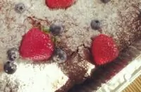 Классический брауни с миндалем