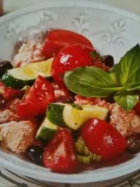 Панцанелла с маслинами