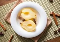 Пьяная груша со специями