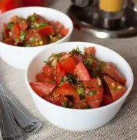 Марокканский томатный салат