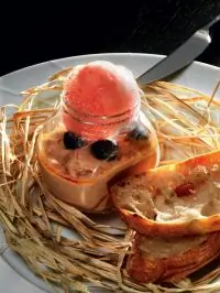 Йогурт с фуа-гра