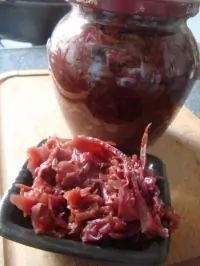 Гарнир из краснокочанной капусты по датски