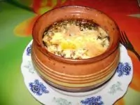 Запеканка с баклажанами