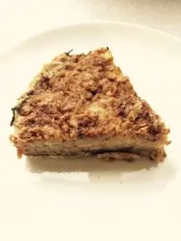 Яблочный пирог с манкой