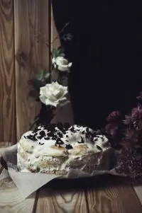 Торт «Поленница» со сметанным кремом