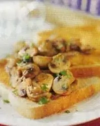 Простой бутерброд с грибами от Джейми Оливера