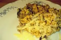 Простое ризотто с грибами (Risotto facile ai funghi)