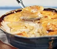 Картофель по болгарски с творогом