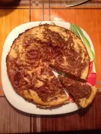 Творожная лимонно-кофейная запеканка