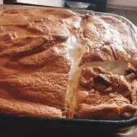 Творожный торт со взбитыми белками