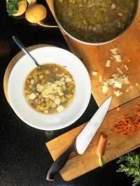 Суп из корнеплодов