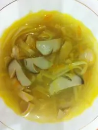 Суп с белыми грибами и курицей