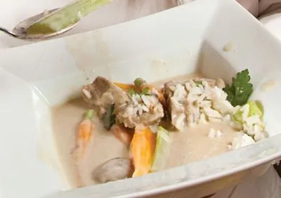 Телятина в сливочном соусе