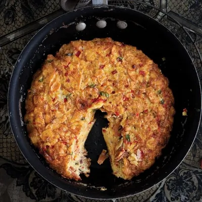 Картофельная фриттата в испанском стиле