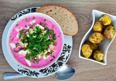 Свекольник классический с квасом