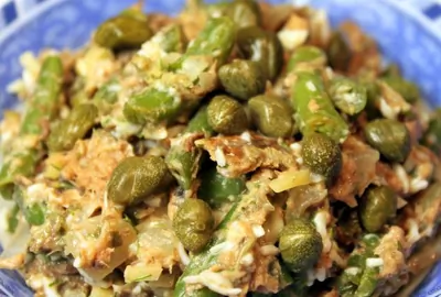 Салат из тунца и стручковой фасоли