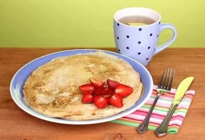 Диетические овсяные блинчики