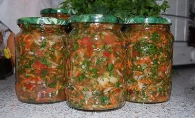 Овощная приправа для супов и вторых блюд