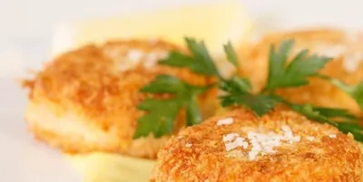 Крокеты из тунца с майонезом васаби