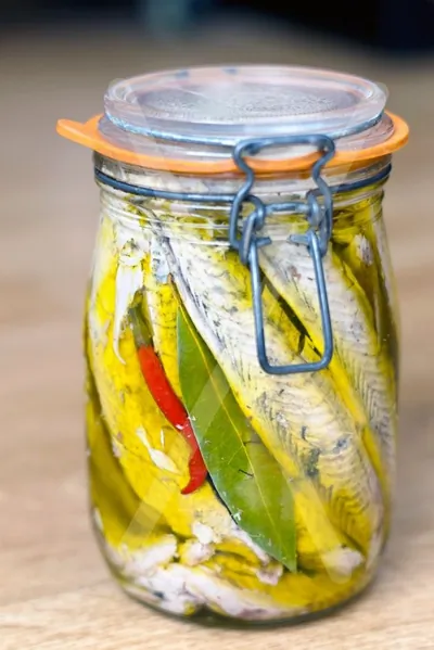 Консервированная скумбрия (тунец, бонито, макрель)