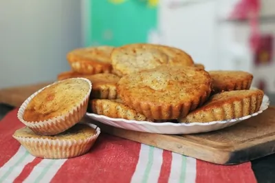 Маффины с зерненым творогом