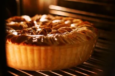 Яблочный пирог к чаю