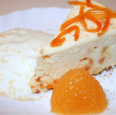 Творожная запеканка с курагой