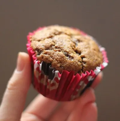 Тыквенные маффины с карамелью