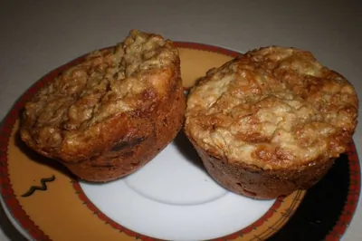 Яблочно-кабачковые маффины