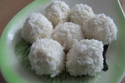 Рафаэлло из сыра с орехом