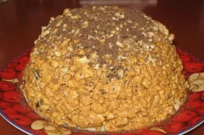 Торт «Муравейник» с масляным кремом