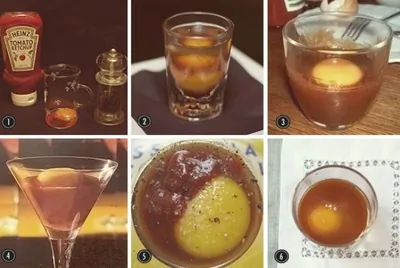 Коктейль «Дживса» с яичным желтком и уксусом
