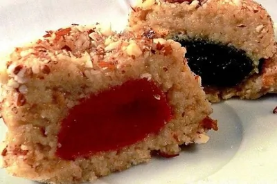 Пирожные без выпечки с мармеладом